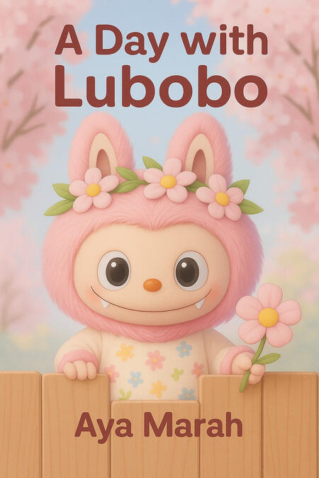 A Day with Lubobo - Children's Book by Aya Marah Cover of the children's book A Day with Lubobo by Aya Marah